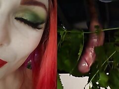 Poison Ivy Femdom JOI Stinging Nettles CBT (Collage)