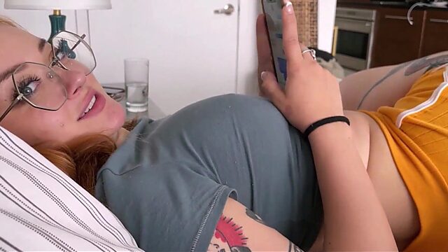 Caught By Redhead Step Sister: Jerking Off Disaster!