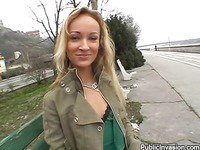 Teen Blonde Spreads For Man On Hot Teen