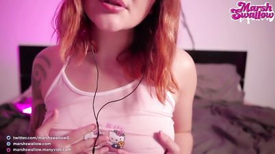 ASMR For Daddy Wet Pussy Sounds   Big Tits