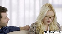 TUSHY First Anal For Blonde Babe Samantha Rone