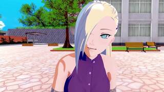 INO YAMANAKA NARUTO SHIPPUDEN 3D HENTAI 1/3