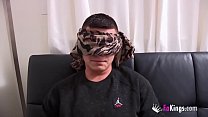 A New Age For Teenage Sex! Blindfolded Guy Surprised By Sex During Blind Date