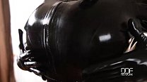 BDSM Sex Goddess Latex Lucy Masturbates Till Orgasm